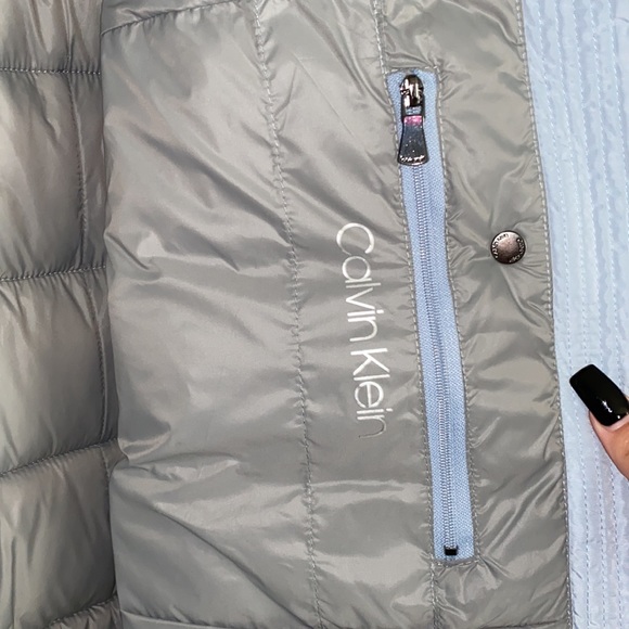 Calvin Klein Blue Winter Coat Size XXL - Picture 7 of 12